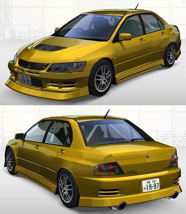 LANCER Evolution IX MR GSR (CT9A) - 湾岸ミッドナイト MAXIMUM TUNE